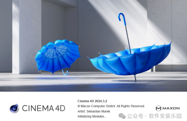 Cinema 4D 2024.3.2免费学习版下载与C4D 2024安装教程