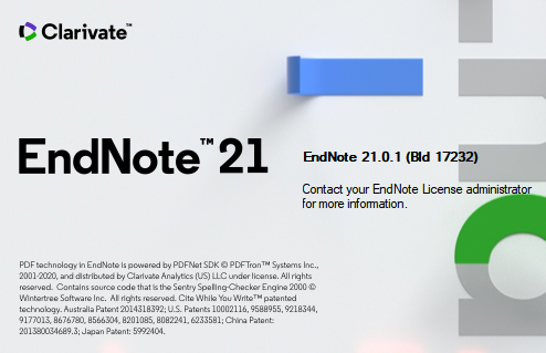 EndNote 21破解版安装包免费下载及安装教程