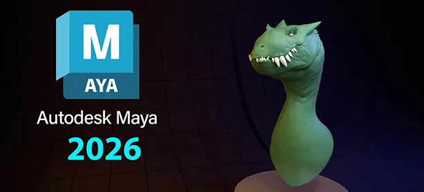 Autodesk Maya 2026.1 升级版来了，让 3D 创作效率飙升到飞起