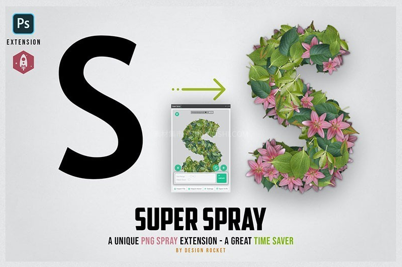 PS汉化插件 | 最新 SuperSpray 超级填充，支持最新！
