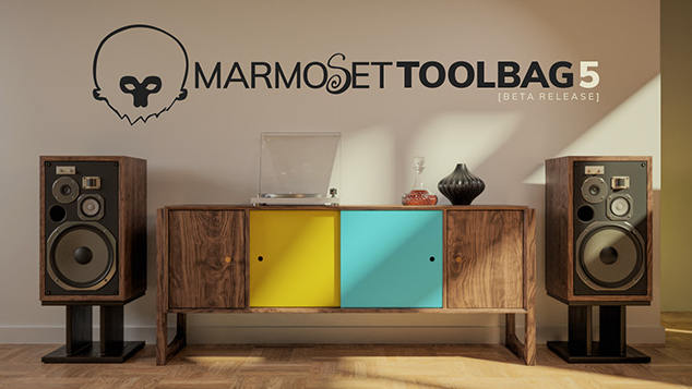 Marmoset Toolbag 5.03（八猴渲染器），专业三维实时场景预览软件